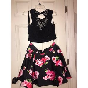 Two piece homecoming dress!